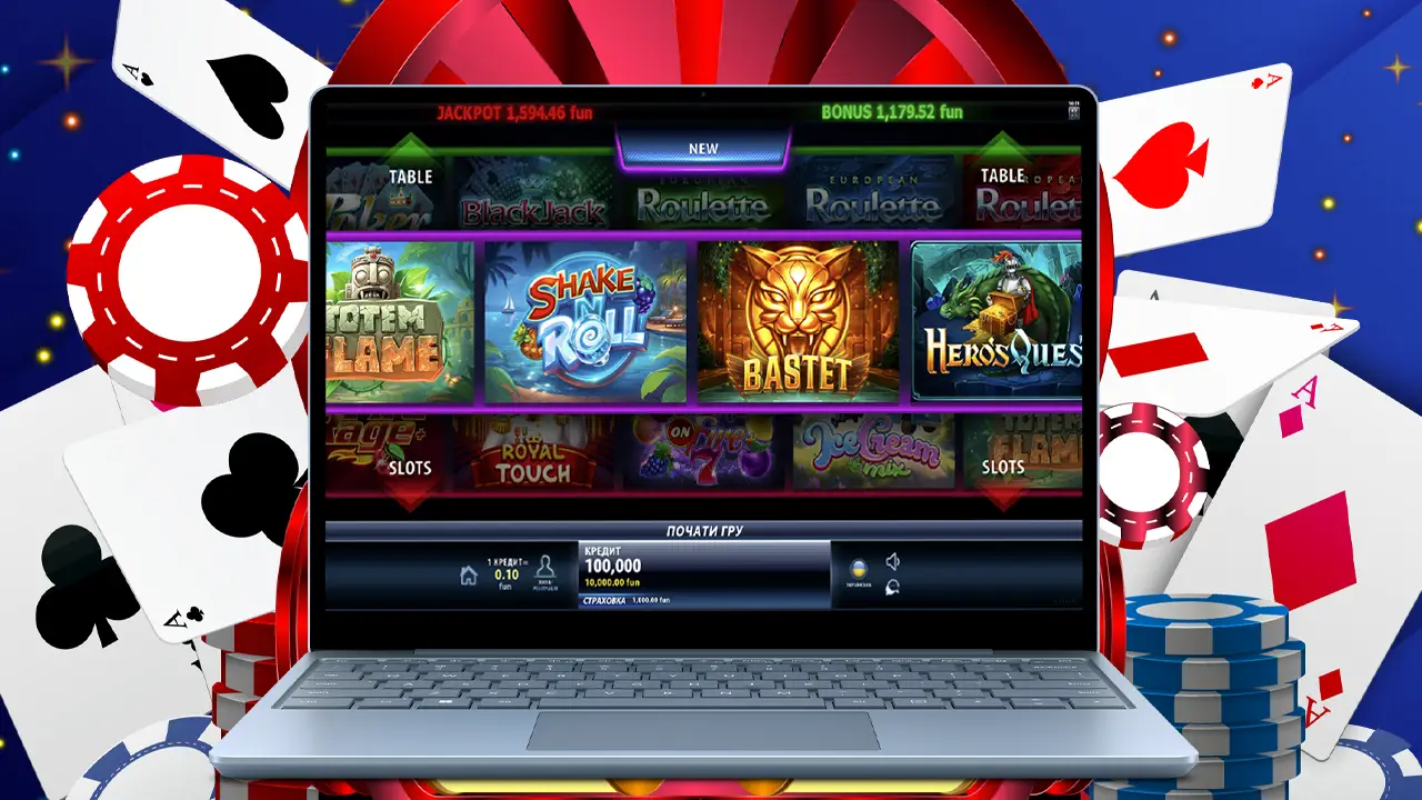 Champion Casino з ліцензією - кращі слоти та бонуси